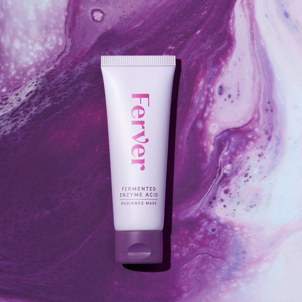 NIB FERVER Fermented Enzyme Acid Radiance Mask 4x More Exfoliating Power 1 FL oz